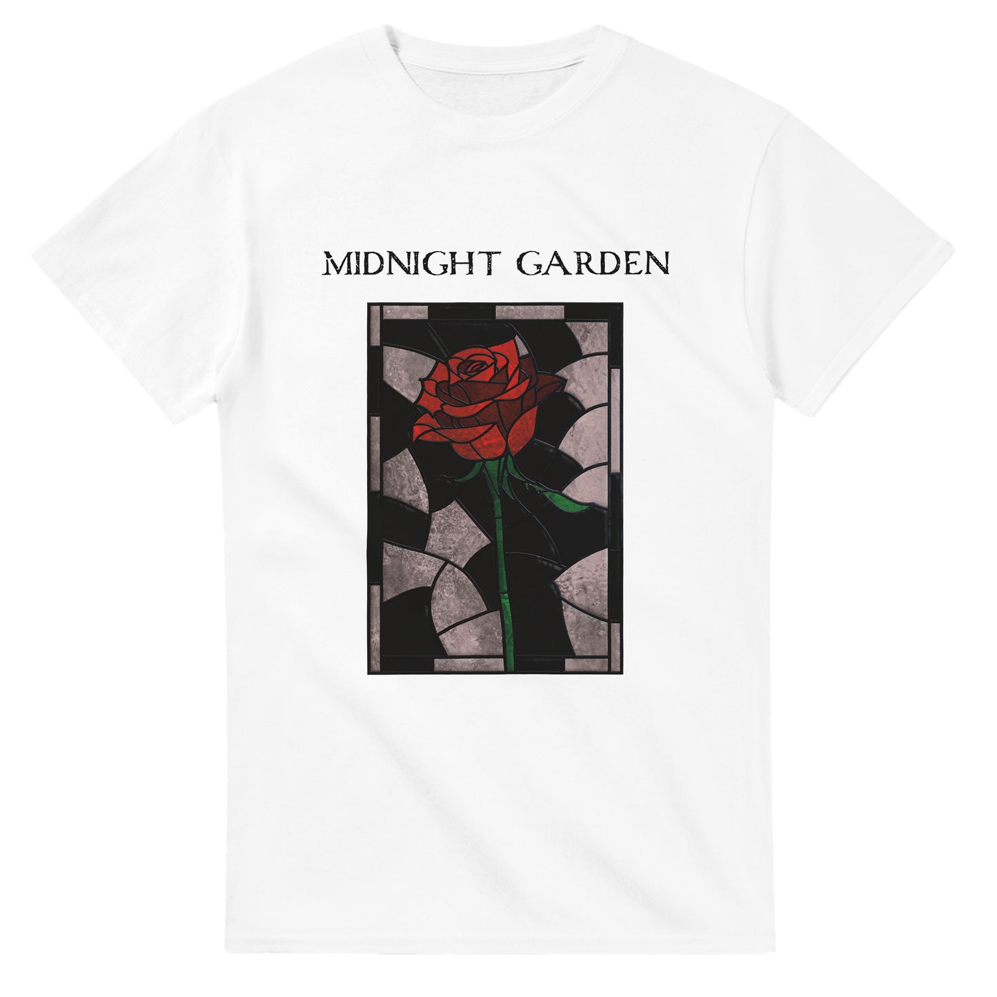 Stained Glass Rose Tee